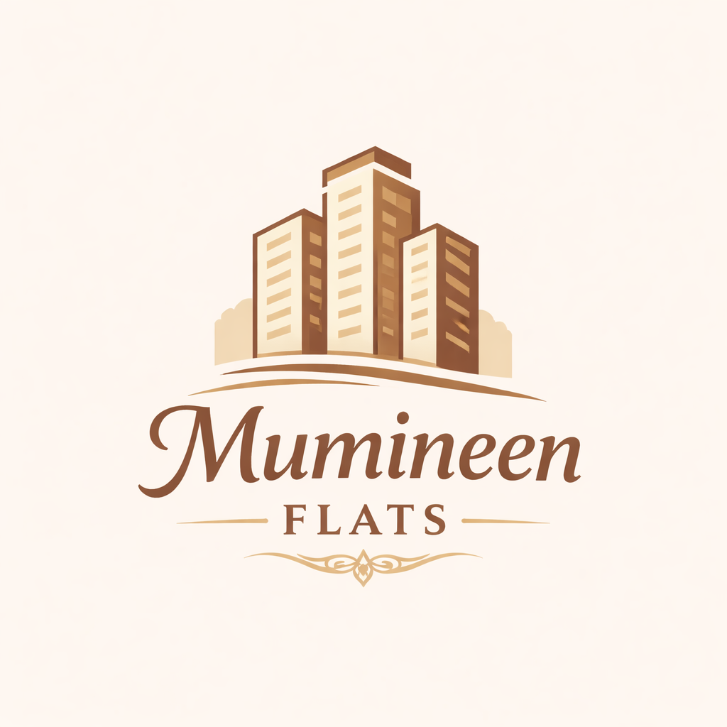 Mumineen Flats logo — flats and houses welcoming Dawoodi Bohras in India